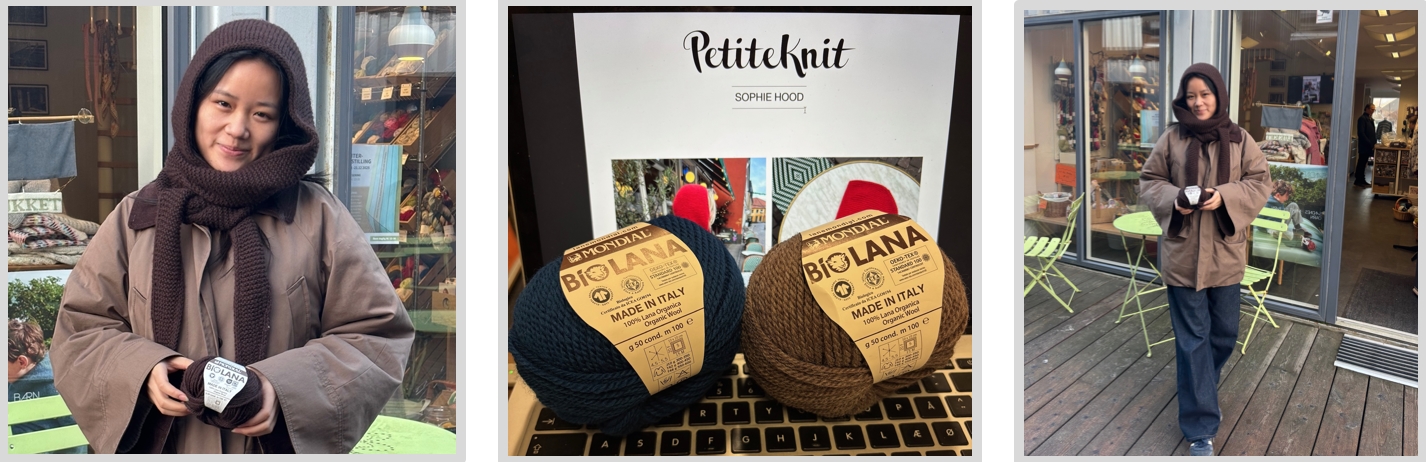 Strikket i Økologisk Uld, fra Bio Lana fra Lane Mondial